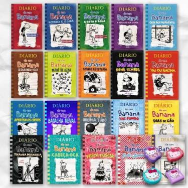 Imagem de Coleção Diário de um Banana (1 a 20) + Brinde Exclusivo: Borrachinhas 