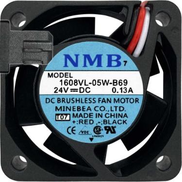 Imagem de 2 Cooler 1608VL-05W-B69 24V 0.13A 3L 3P 40X40X20 Original - NMB-MAT