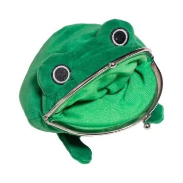 Imagem de Naruto Green Frog China Autorização Oficial Cosplay Bolsa de Moedas Ca
