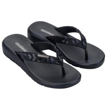 Imagem de Tamanco Anabela Casual Azaleia Sofisticado Feminino Moda-Feminino