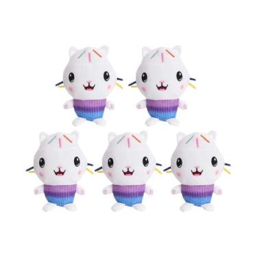 Imagem de Boneca De Pelúcia De Gato Sereia Para Crianças, Brinquedo De Desenho A