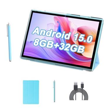 Imagem de ATOZEE Tablet de 10 polegadas, tablets Android 14 8 GB de RAM, 64 GB de ROM, 1024 GB, expansão, 2 MP, câmera Bluetooth, WiFi-6, tablet de 10,1 polegadas, IPS tela HD de 10 polegadas, tela HD de 6000