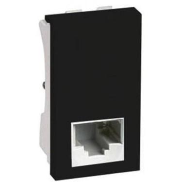 Imagem de Módulo Entrada Rj45 Cat6  Internet  Blux Home/Recta Grafite