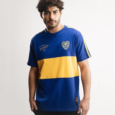 Imagem de Camisa Boca Juniors Retrô 1981/82 Maradona Masculino-Masculino