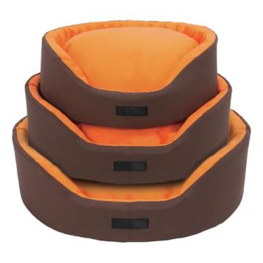 Imagem de Cama Pet Ultra Conforto Cores Contrastantes PTWY2024013 PETTALK, Laran