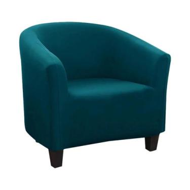 Imagem de Capa Protetora Elástica De Spandex Estampada Para Poltrona Club, Poltr