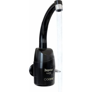 Imagem de Torneira Multitemperatura Zagonel Luna 4t 5500w 220V Black
