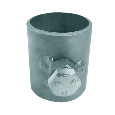 Imagem de Suporte Antena 18-b Calco Da Estrelinha 32mm Tubo 1 Polegada Prata Cromo