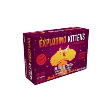 Imagem de Exploding Kittens Para a Galera Jogo de Cartas Asmodee Galápagos