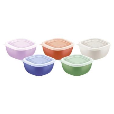 Imagem de Pote Tramontina Mixcolor Em Polipropileno Com Tampa Transparente 300 Ml