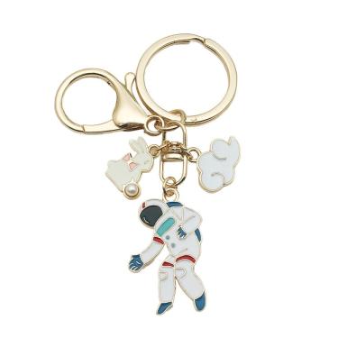 Imagem de Chaveiro Cute Astronaut Bunny Cloud Cartoon Chaveiro