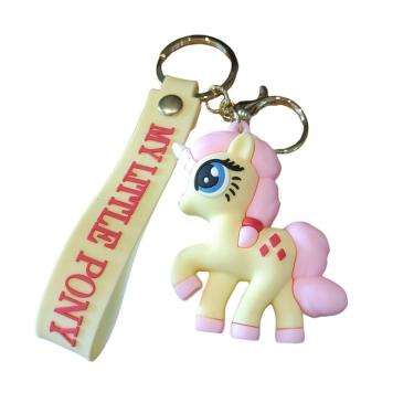Imagem de Chaveiro Cute Cartoon Pony Kawaii Animal Chaveiro Charm