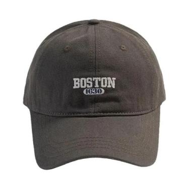 Imagem de Boné De Beisebol Rosa Bordado Com Aba Curva Para Mulheres, Versátil Pa