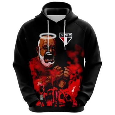 Imagem de Blusa  Agasalho do São Paulo SPFC - Vovô Tricolor Vibrante - Produto O