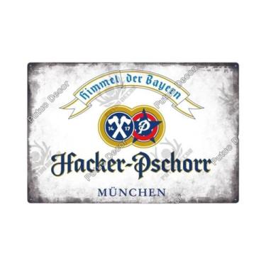 Imagem de Placa De Metal Vintage Da Marca De Cerveja Alemã Putuo Para Decoração 