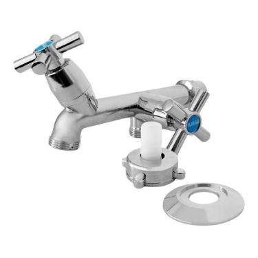 Imagem de Torneira Abs Para Tanque E Máquina De Lavar Plastilit Cromado