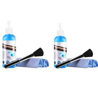 Imagem de Liquido Limpa Tela Monitor Notebook Pano KIT 2 pçs - SCREEN CLEANING