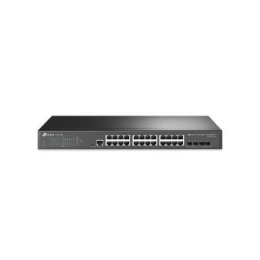 Imagem de Switch Gerenciável TPLink Gigabit 24 Portas 4 Slots SFP TLSG3428 PPB