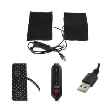 Imagem de Capa Aquecida USB Para Guidão De Bicicleta Elétrica, Aquecedor De Moto