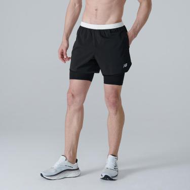 Imagem de Shorts New Balance Accelerate 2 Em 1 Masculino-Masculino