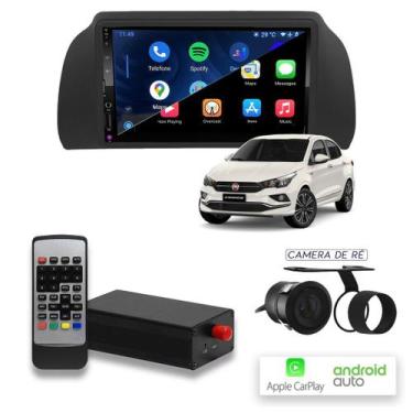 Imagem de Multimídia MP10 CarPlay e Android Auto Fiat Cronos com Tv - First Opti