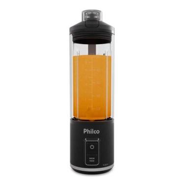 Imagem de Blender Liquidificador Portátil Philco 700ml Sem Fio PLQ01A Bateria