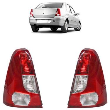 Imagem de Lanterna Traseira Logan 2007 A 2010 Bicolor - Automotive Imports, Dire