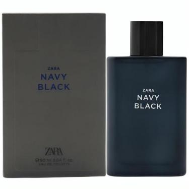 Imagem de Colônia Zara Navy Black EDT 90 ml Masculina