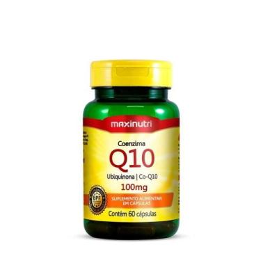 Imagem de Coenzima Q10 100mg 60 Caps - MAXINUTRI