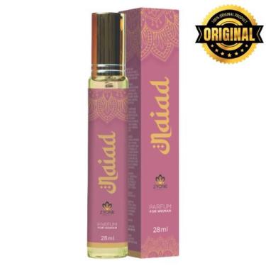 Imagem de Naiad Árabe Perfume Feminino 28ml Alta Fixação Parfum Ref. Fakhar Rose