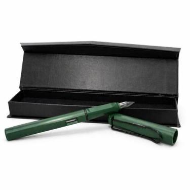 Imagem de Caneta tinteiro ponta metal corpo em plastico com caixa - LUYKE