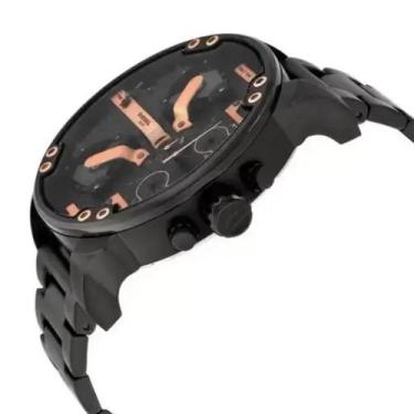 Imagem de Relógio Masculino Mr Daddy DZ7312 Rose Aço Inox - Diesel