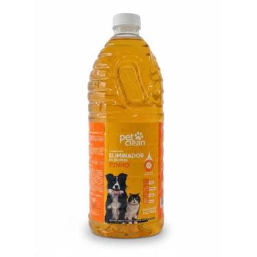 Imagem de Desinfetante Elimina Odor Xixi e Fezes 2l Pet Pinho - Pet Clean