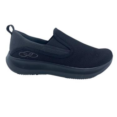 Imagem de Tênis Olympikus Esportivo Masculino Wellness 2 Preto, Preto, 40