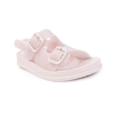 Imagem de Sandália Infantil Petite Jolie Rosa Claro Fivelas, Rosa, 35