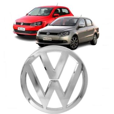 Imagem de Emblema Logo Grade Gol G6 Voyage Fox Saveiro Cross Polo 2012/... Croma