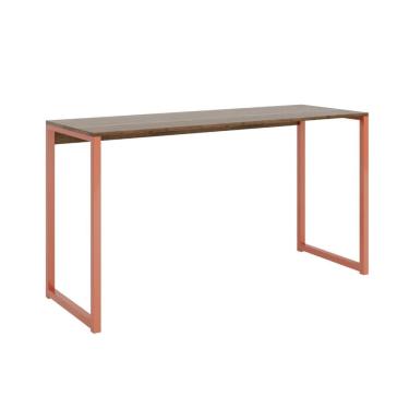 Imagem de Mesa Escrivaninha Industrial Desk 90 Color Quarto Escritório Canela Cobre