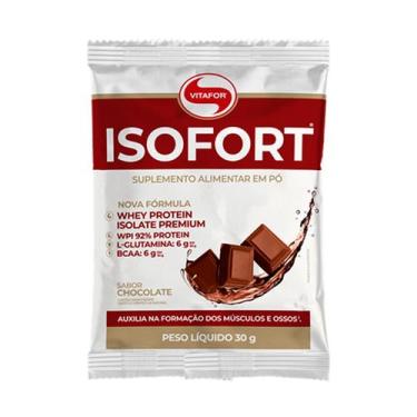Imagem de ISOFORT SABOR CHOCOLATE COM 15 SACHÊS x 30g VITAFOR