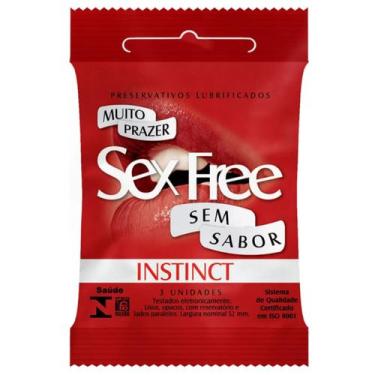 Imagem de Preservativo Lubrificado Sex Free - Instinct - shoptem7