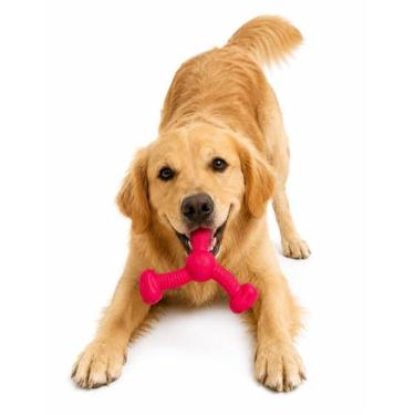 Imagem de Brinquedo Mordedor Rokka Grande Pink Pet Cachorro Stark Pet