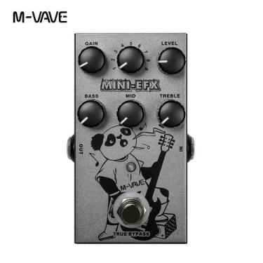 Imagem de Pedal Multiefeitos para Guitarra Distorção Overdrive MVave MINIEFX Boo