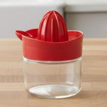 Imagem de Espremedor de Vidro Manual de Frutas Com Alça 300ml Flux - PRA VC, VER
