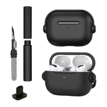 Imagem de Kit Limpador para Fones e Capa Protetora de Silicone Nerdcase Compatív