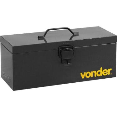 Imagem de Caixa Metal Para Ferr Baú 400x160x170mm Com Band Pç - Vonder