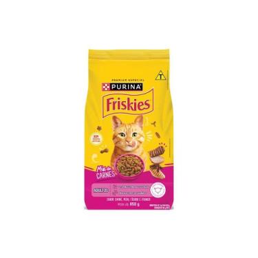 Imagem de Ração para Gato Friskies Adultos Sabor Mix de Carnes 850g