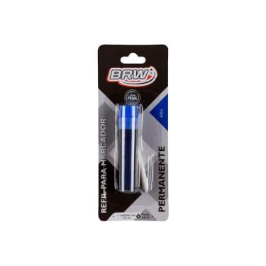 Imagem de Refil de Caneta para Quadro Branco 5,5 ml BRW 01un, Azul
