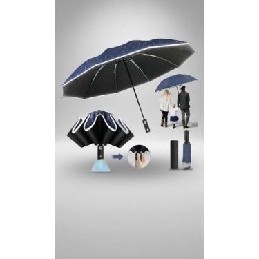 Imagem de Guarda-chuva Automático LED 10 Costelas Portátil - Congratulations Sto