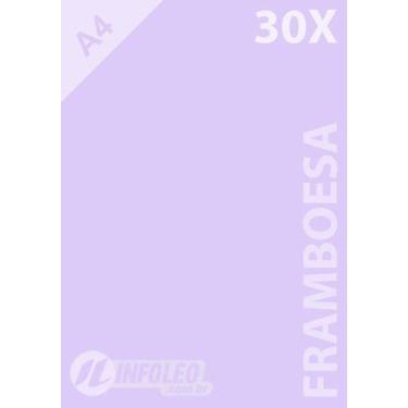 Imagem de 30 Folhas Papel Color Plus A4 180g Framboesa Candy
