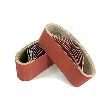 Imagem de 5 pcs 75 * 533mm Cintos de lixamento 533 * 75mm banda 3"21" tela com grão 40 a 600 pano macio para lixadeira de cinto YYDFPIIA (Grit : 60)