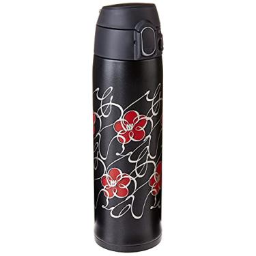 Imagem de Zojirushi Caneca de aço inoxidável isolada a vácuo, 473 ml, Kana Black